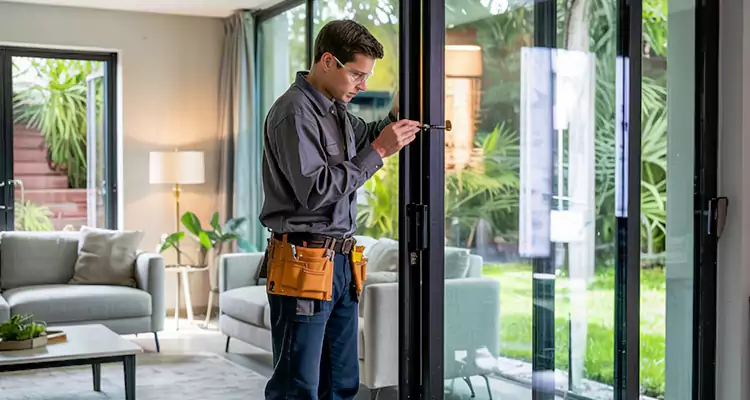 Sliding Door Jamb Lock Repair in Ojus, FL
